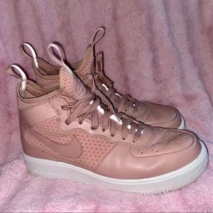 Rose Pink Nike Air Force 1’s Women’s 10
